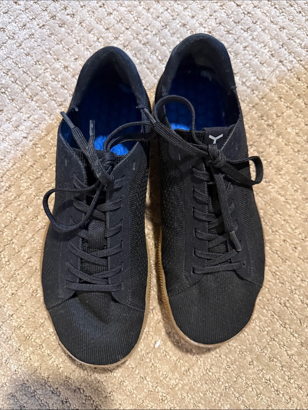 Flux Adapt Train Black Athletic Lace-Up Sneakers men’s size 7 women’s size 8
